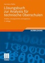 Cover: Lösungsbuch zur Analysis für technische Oberschulen - Vieweg+Teubner Verlag
