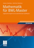 Cover: Mathematik f&uuml;r BWL-Master - Vieweg+Teubner Verlag