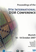 Cover: Proceedings of the 9th International DSM Conference - Shaker