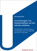 Cover: Auswirkungen von Sanktionslisten auf das Arbeitsverh&auml;ltnis - Kovac, Dr. Verlag