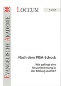Cover: Nach dem PISA-Schock - Evangelische Akademie Loccum