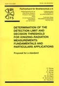 Cover: Determination of the Detection Limit and Decision Threshold for lonizing-Radiation Measurments: Fundamentals and particular Applications - T&Uuml;V Media GmbH T&Uuml;V Rheinland Group