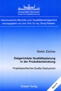 Cover: Zielgerichtete Qualit&auml;tsplanung in der Produktentwicklung - Shaker