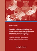 Cover: Gender Mainstreaming als Instrument bedarfsgerechter Wohnraumversorgung - Kovac, Dr. Verlag