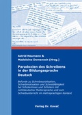 Cover: Paradoxien des Schreibens in der Bildungssprache Deutsch - Kovac, Dr. Verlag