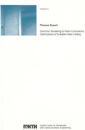 Cover: Distortion Modeling for Rate-Constrained Optimization of Scalable Video Coding - Shaker