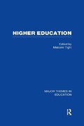 Cover: Higher Education: v. 3 - Routledge