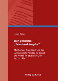 Abbildung von: Der gekaufte "Friedenskämpfer" - Kovac, Dr. Verlag