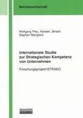 Cover: Internationale Studie zur Strategischen Kompetenz von Unternehmen - Shaker