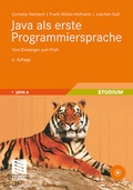 Cover: Java als erste Programmiersprache - Vieweg+Teubner Verlag