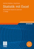 Cover: Statistik mit Excel - Vieweg+Teubner Verlag