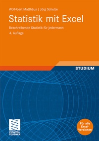 Enlarge image Cover: Statistik mit Excel - Vieweg+Teubner Verlag
