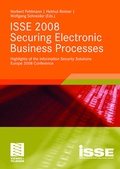 Cover: ISSE 2008 Securing Electronic Business Processes - Vieweg+Teubner Verlag