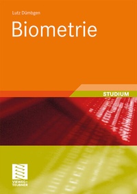 Enlarge image Cover: Biometrie - Vieweg+Teubner Verlag