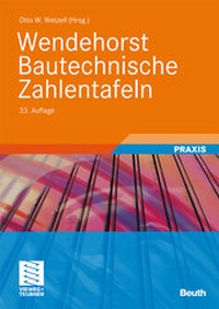 Bild vergrößern Bild: Wendehorst Bautechnische Zahlentafeln - Vieweg+Teubner Verlag