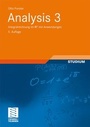 Cover: Analysis 3 - Vieweg+Teubner Verlag