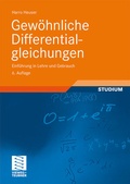 Cover: Gew&ouml;hnliche Differentialgleichungen - Vieweg+Teubner Verlag