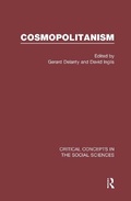 Cover: Cosmopolitanism: v. 2 - Routledge