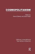 Cover: Cosmopolitanism: v. 4 - Routledge