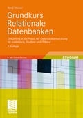 Cover: Grundkurs Relationale Datenbanken - Vieweg+Teubner Verlag