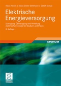 Cover: Elektrische Energieversorgung - Vieweg+Teubner Verlag