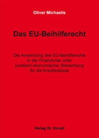 Abbildung von: Das EU-Beihilferecht - Kovac, Dr. Verlag