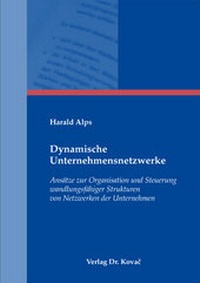 Abbildung von: Dynamische Unternehmensnetzwerke - Kovac, Dr. Verlag