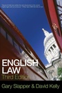 Cover: English Law - Routledge Cavendish