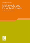 Cover: Multimedia and E-Content Trends - Vieweg+Teubner Verlag