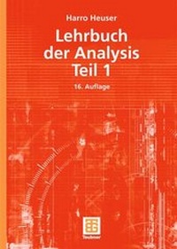 Enlarge image Cover: Lehrbuch der Analysis. Teil 1 - Vieweg+Teubner Verlag