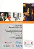 Cover: Industrielle Computertomografie Tagung 2008 - Shaker