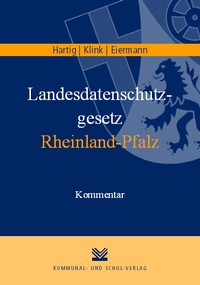 Abbildung von: Landesdatenschutzgesetz Rheinland-Pfalz - KSV Medien Wiesbaden