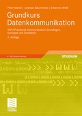 Cover: Grundkurs Datenkommunikation - Vieweg+Teubner Verlag