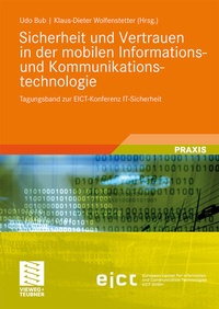 Abbildung von: Sicherheit und Vertrauen in der mobilen Informations- und Kommunikationstechnologie - Vieweg+Teubner Verlag