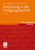 Cover: Einf&uuml;hrung in die Fertigungstechnik - Vieweg+Teubner Verlag