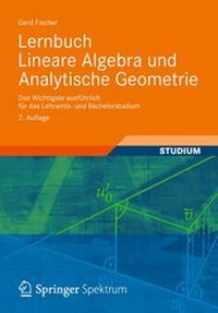 Abbildung von: Lernbuch Lineare Algebra und Analytische Geometrie - Springer Vieweg