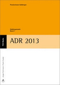 Bild: Gefahrgutrecht ADR 2013 - TÜV Media GmbH TÜV Rheinland Group