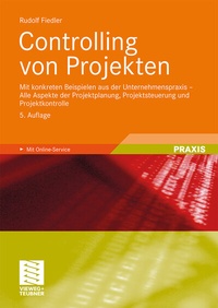 Abbildung von: Controlling von Projekten - Vieweg+Teubner Verlag