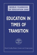 Cover: World Yearbook of Education 2000 - Routledge