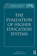 Cover: The World Yearbook of Education 1996 - Routledge