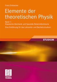Abbildung von: Elemente der theoretischen Physik - Vieweg+Teubner Verlag
