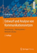 Cover: Entwurf und Analyse von Kommunikationsnetzen - Springer Vieweg