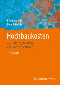 Abbildung von: Hochbaukosten - Springer Vieweg