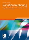 Cover: Variationsrechnung - Vieweg+Teubner Verlag