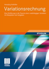 Abbildung von: Variationsrechnung - Vieweg+Teubner Verlag