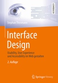 Cover: Interface Design - Springer Vieweg