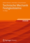 Cover: Technische Mechanik Festigkeitslehre - Vieweg+Teubner Verlag
