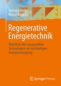 Cover: Regenerative Energietechnik - Springer Vieweg