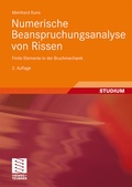 Cover: Numerische Beanspruchungsanalyse von Rissen - Vieweg+Teubner Verlag