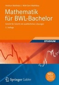 Cover: Mathematik f&uuml;r BWL-Bachelor - Vieweg+Teubner Verlag